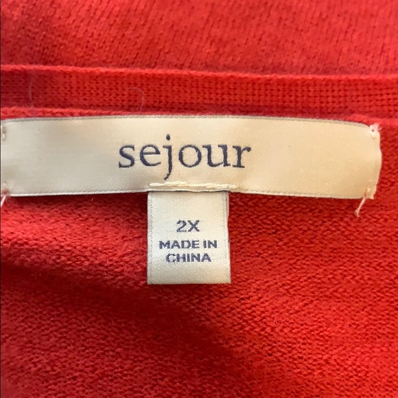 Woman’s long sleeve button front cardigan - Picture 8 of 8